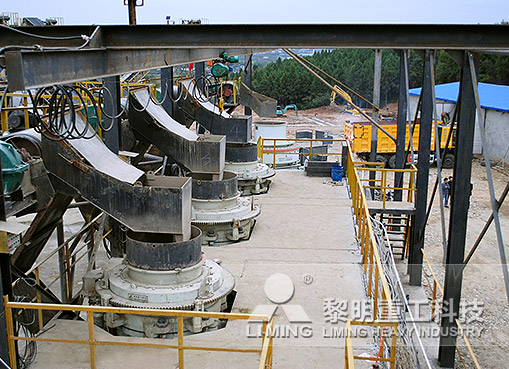 鐵路道砟石設備