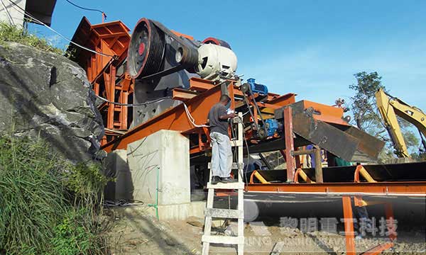 山東大型礦山設備生產線