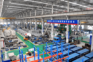 黎明中重工砂石設備生產車間