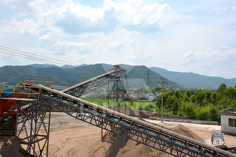 碎石機生產線現場